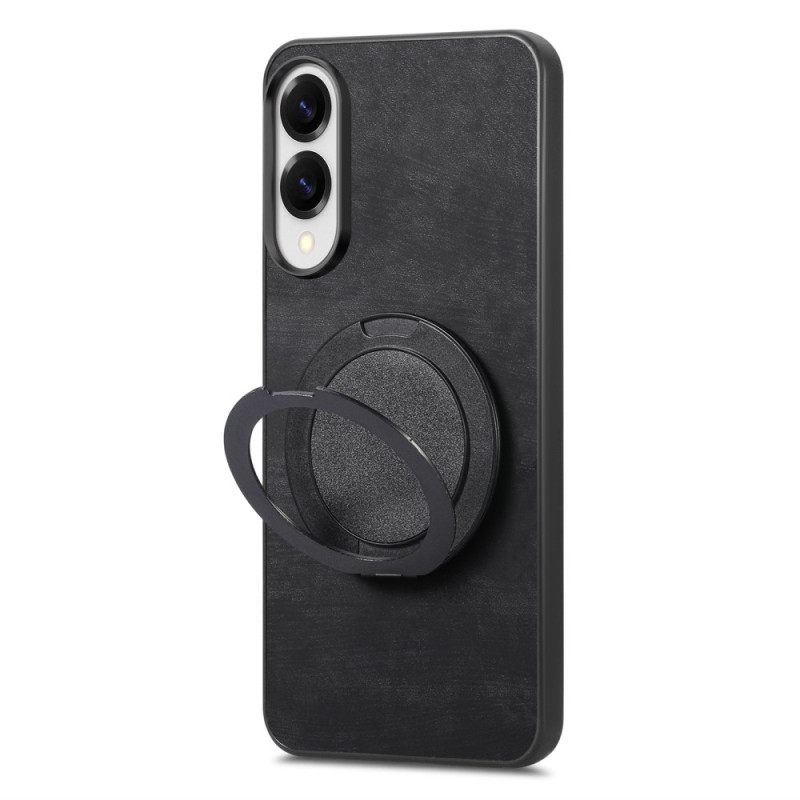 Kuori Samsung Galaxy S25 5g Edge Mokkanahkakuvio Kääntyvällä Jalustalla