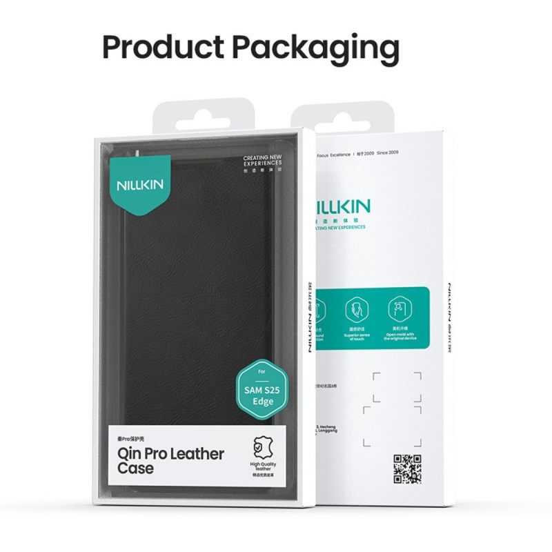 Kuori Samsung Galaxy S25 5g Edge Qin Pro -sarja Nillkin Suojakuori