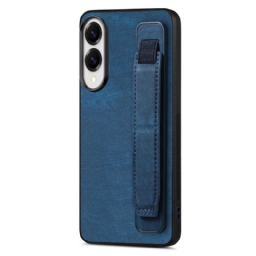 Kuori Samsung Galaxy S25 5g Edge Retrotyyli Ja Telinehihna