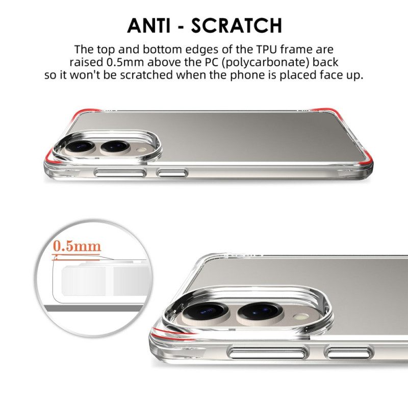 Kuori Samsung Galaxy S25 5g Edge Vahvistettu Kirkas Suojakuori