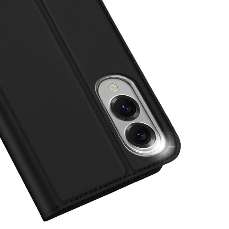 Nahkakotelo Samsung Galaxy S25 5g Edge Dux Ducis Pro -sarjan Suojakuori Suojakuori