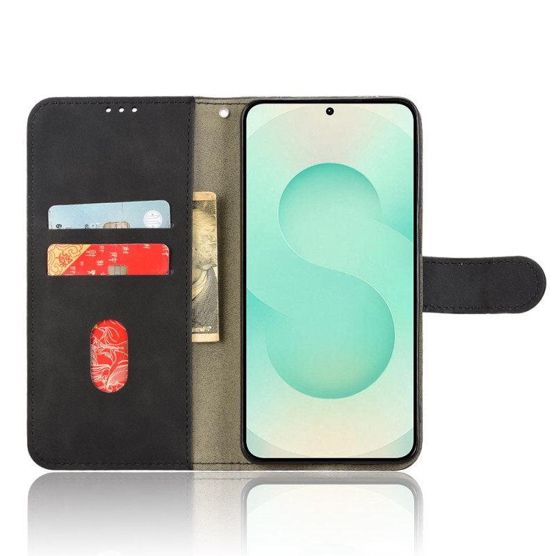 Nahkakotelo Samsung Galaxy S25 5g Edge Mokkanahkaefekti