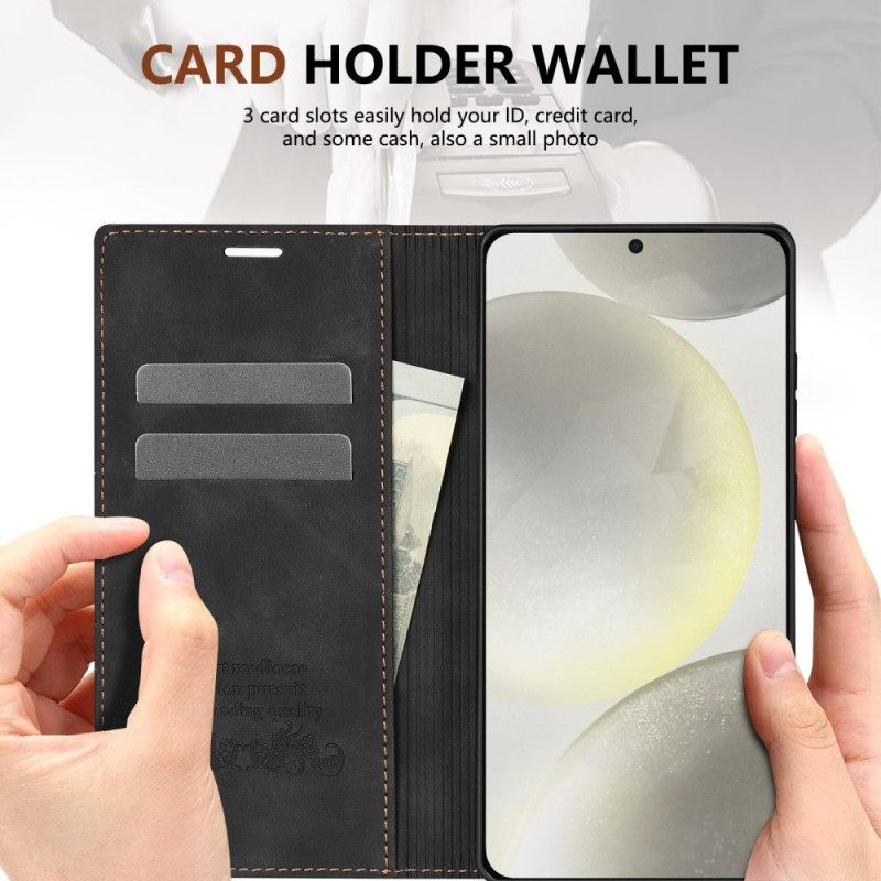 Nahkakotelo Samsung Galaxy S25 5g Edge Plus-muotoilu Suojakuori