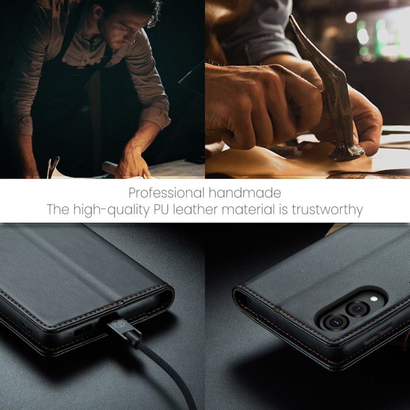 Nahkakotelo Samsung Galaxy S25 5g Edge Puhelinkuoret Caseme