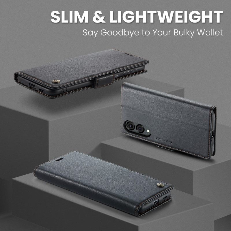 Nahkakotelo Samsung Galaxy S25 5g Edge Puhelinkuoret Caseme