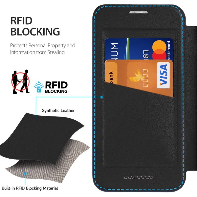 Nahkakotelo Samsung Galaxy S25 5g Edge Puhelinkuoret Dux Ducis Pro -sarjan Suojakuori X