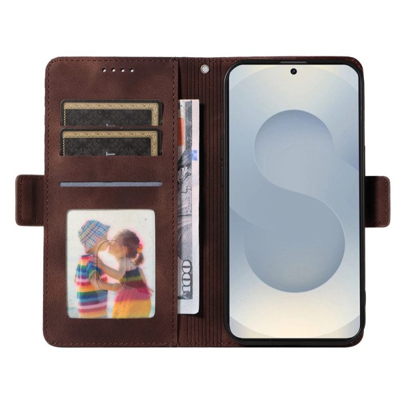 Nahkakotelo Samsung Galaxy S25 5g Edge Tähtikuvio