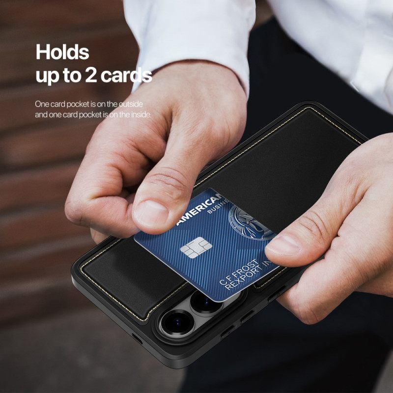Puhelinkuoret Samsung Galaxy S25 5g Edge Magneettinen Korttipidikkeellä