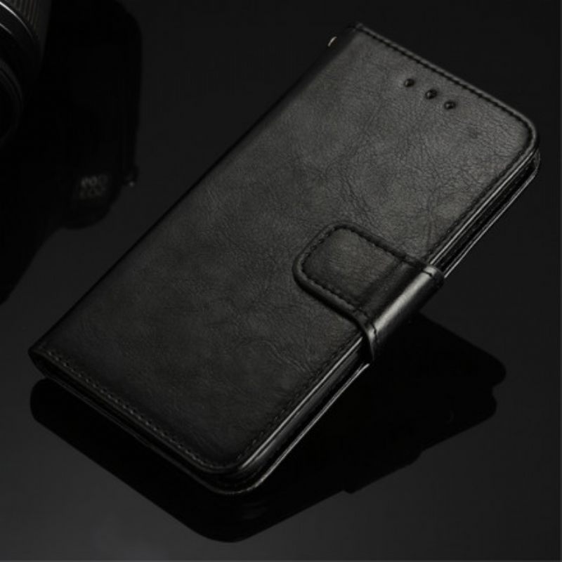 Flip Case Xiaomi Mi 11 5G Lasitettu Keinonahka