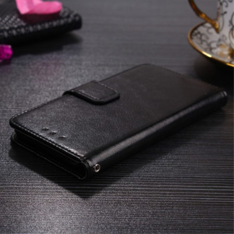 Flip Case Xiaomi Mi 11 5G Lasitettu Keinonahka