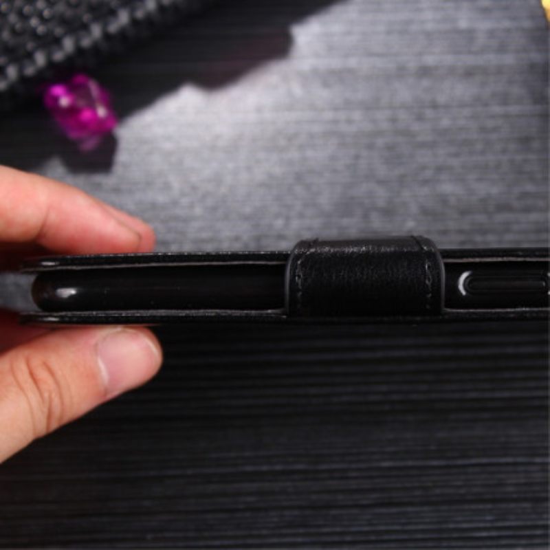 Flip Case Xiaomi Mi 11 5G Lasitettu Keinonahka