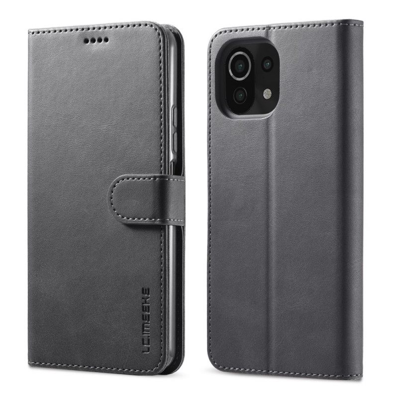 Kotelot Xiaomi Mi 11 5G Lc.imeeke Nahkaefekti