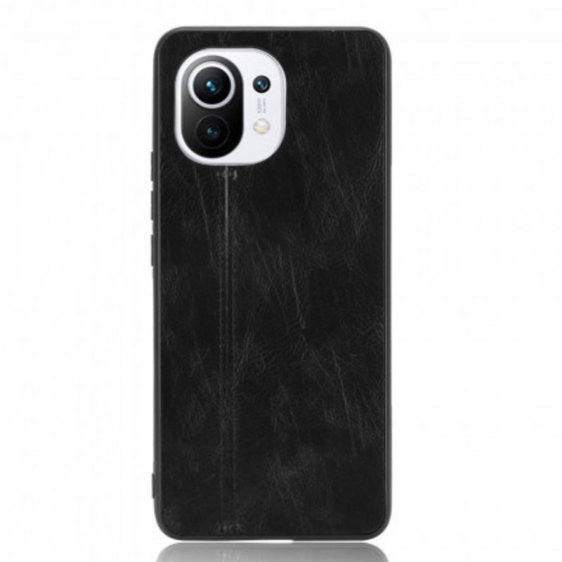 Kuori Xiaomi Mi 11 5G Couture Nahkaefekti