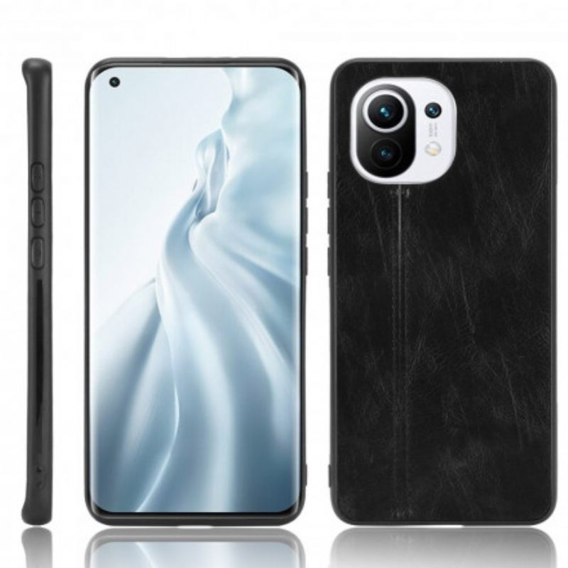 Kuori Xiaomi Mi 11 5G Couture Nahkaefekti