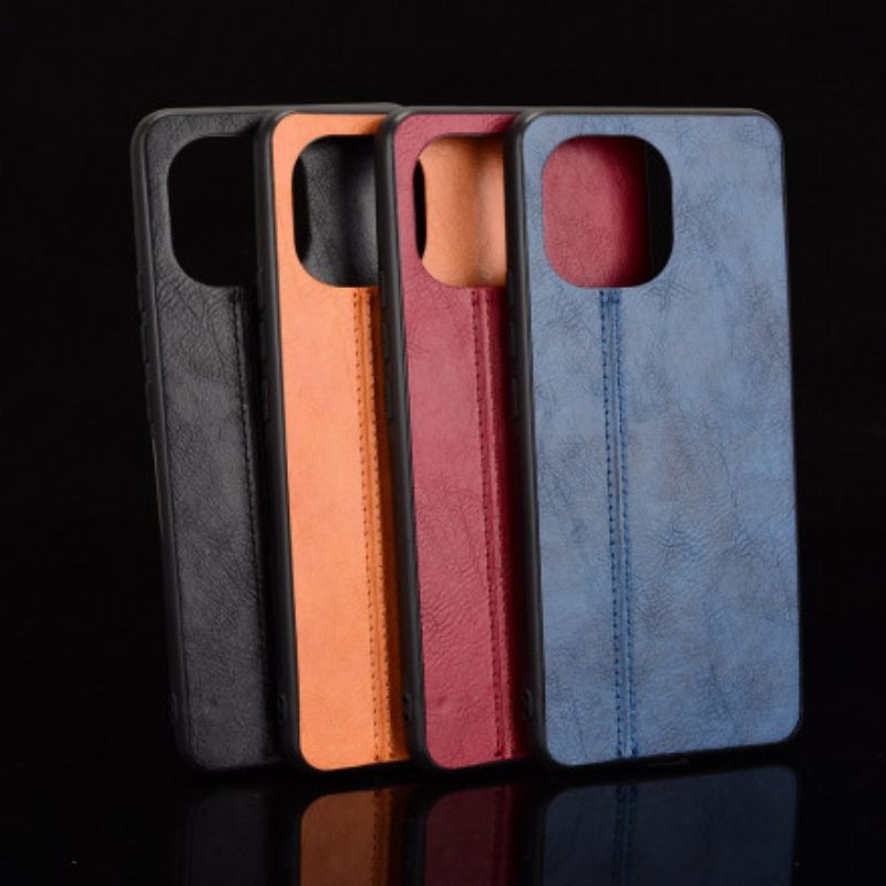 Kuori Xiaomi Mi 11 5G Couture Nahkaefekti