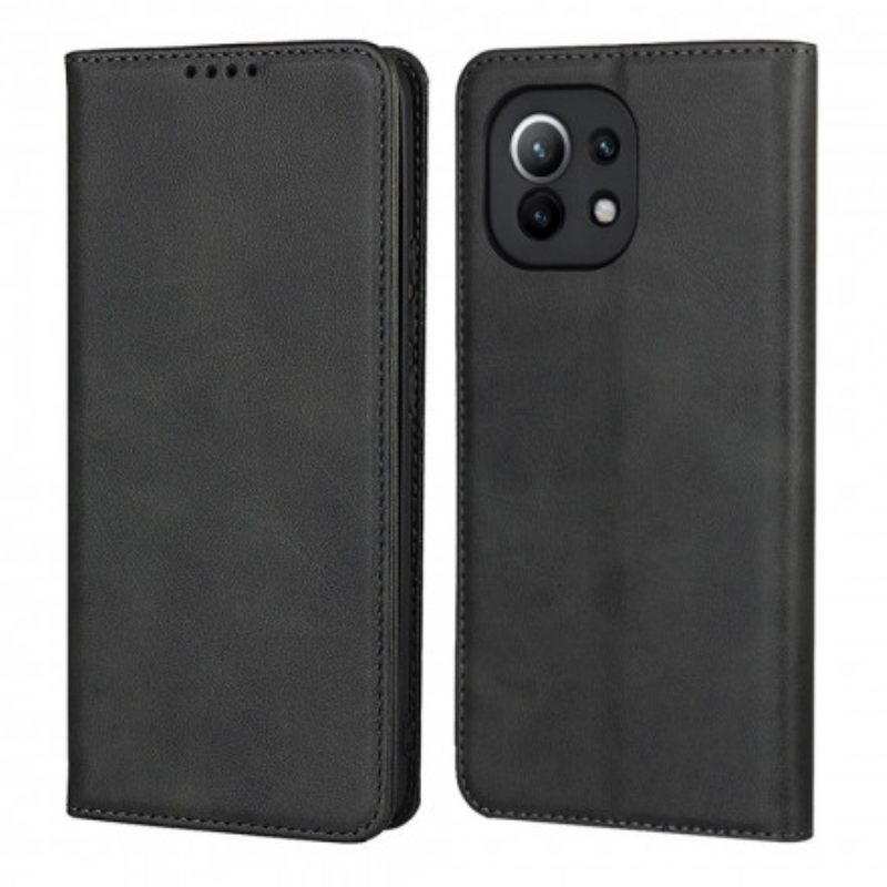 Puhelinkuoret Xiaomi Mi 11 5G Kotelot Flip Style Nahkasuunnittelu