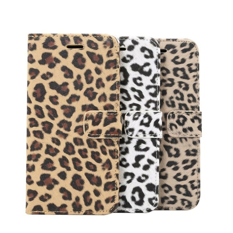 Kotelot iPhone XR Leopard