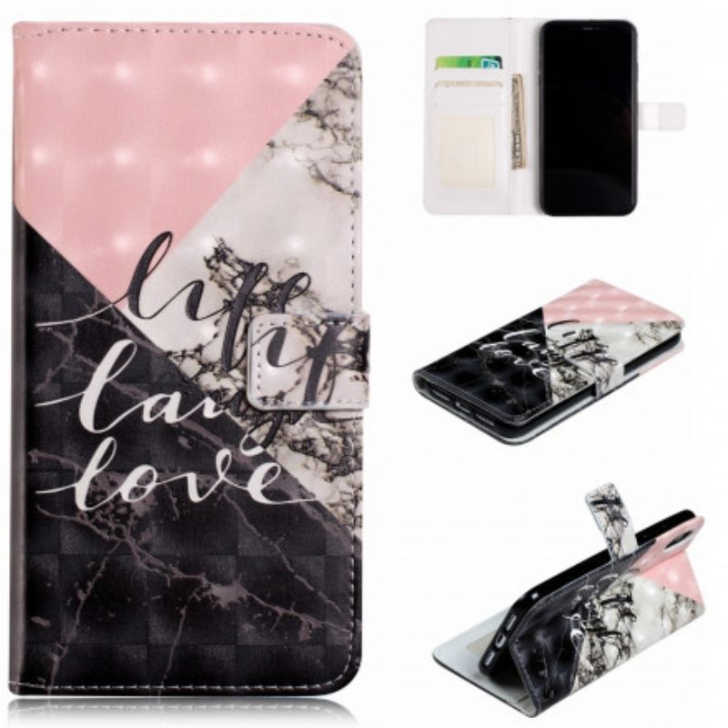 Kotelot iPhone XR Life Laugh Love