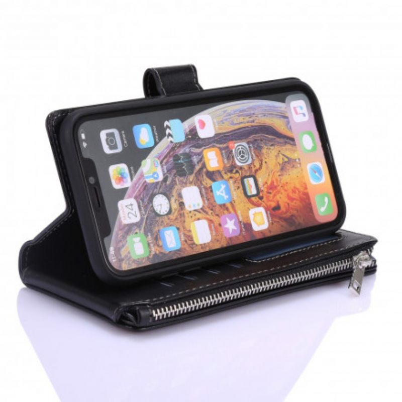 Kotelot iPhone XR Monitoiminen Yrityslompakko