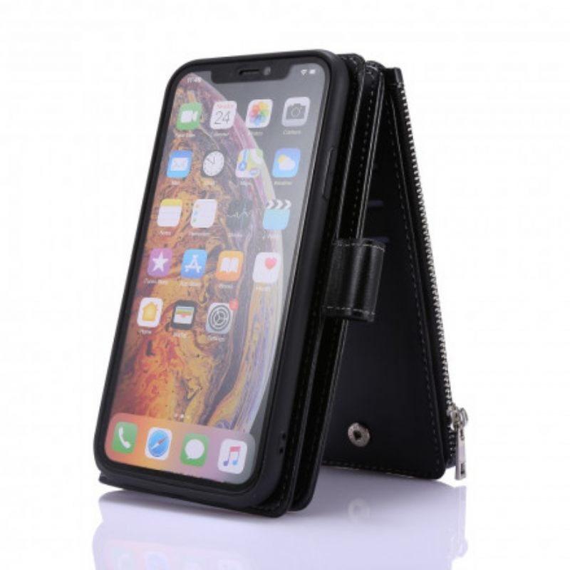 Kotelot iPhone XR Monitoiminen Yrityslompakko