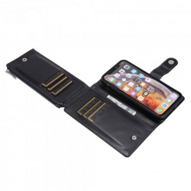 Kotelot iPhone XR Monitoiminen Yrityslompakko
