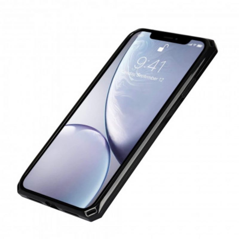 Kuori iPhone XR Kotelot Flip Irrotettava Aito Litsi-nahka