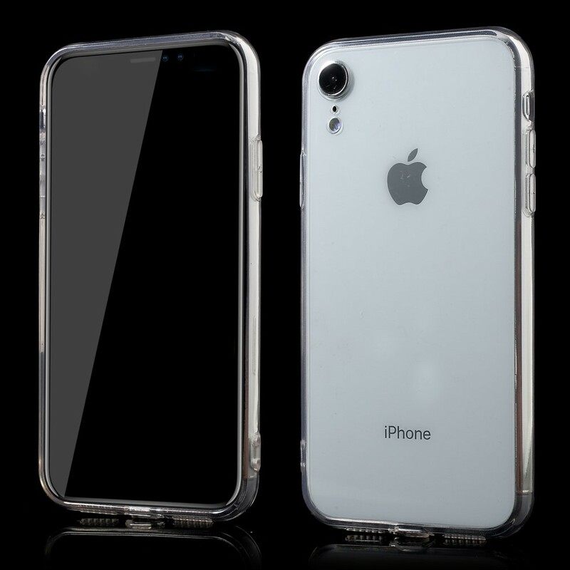 Kuori iPhone XR Läpinäkyvä