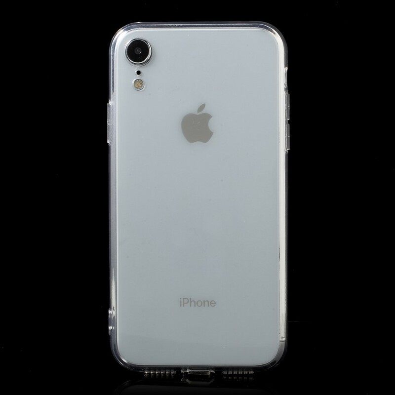Kuori iPhone XR Läpinäkyvä