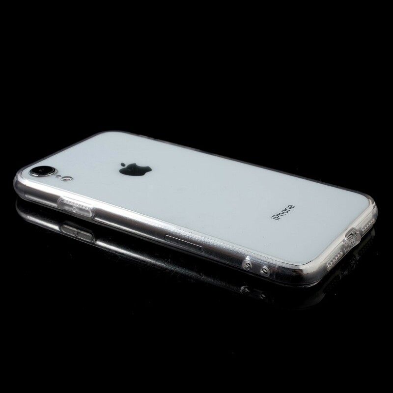 Kuori iPhone XR Läpinäkyvä
