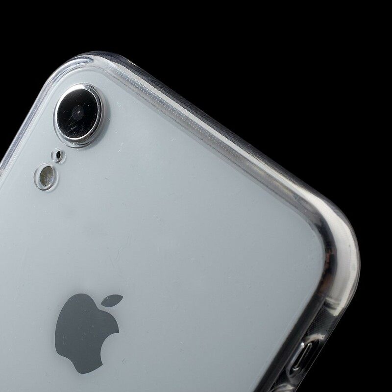 Kuori iPhone XR Läpinäkyvä