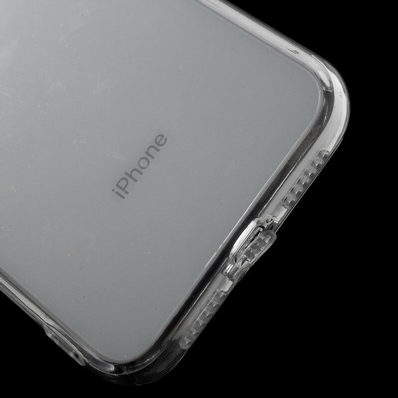 Kuori iPhone XR Läpinäkyvä