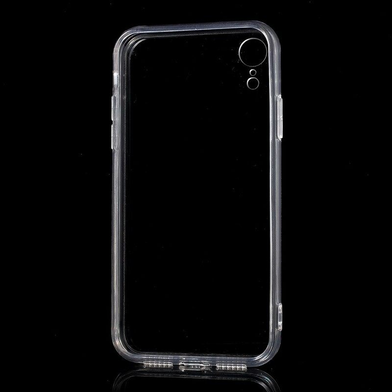 Kuori iPhone XR Läpinäkyvä