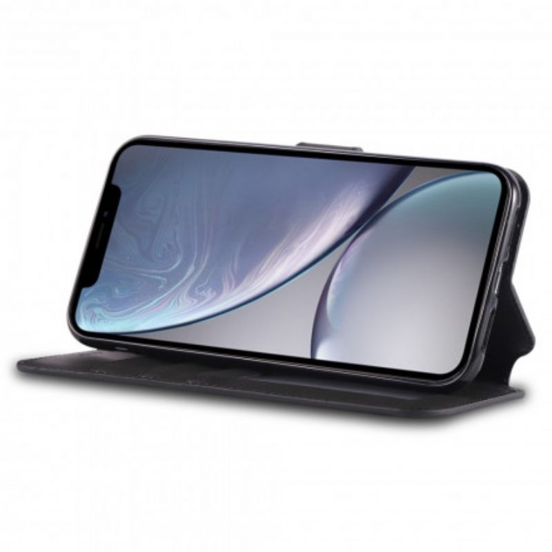 Nahkakotelo iPhone XR Azns Nahkaefekti