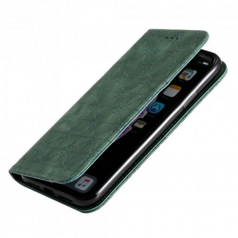 Puhelinkuoret iPhone XR Kotelot Flip Baroque Flowers