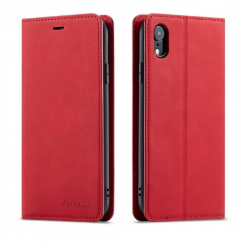 Puhelinkuoret iPhone XR Kotelot Flip Nahkaefekti Forwenw