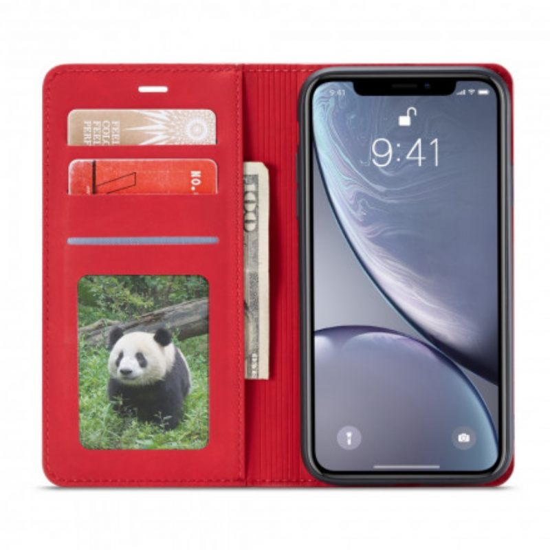 Puhelinkuoret iPhone XR Kotelot Flip Nahkaefekti Forwenw