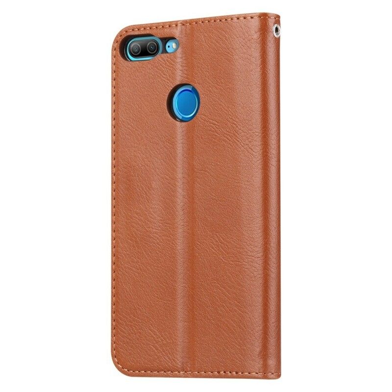 Puhelinkuoret Honor 9 Lite Kotelot Flip Keinonahkainen Korttikotelo