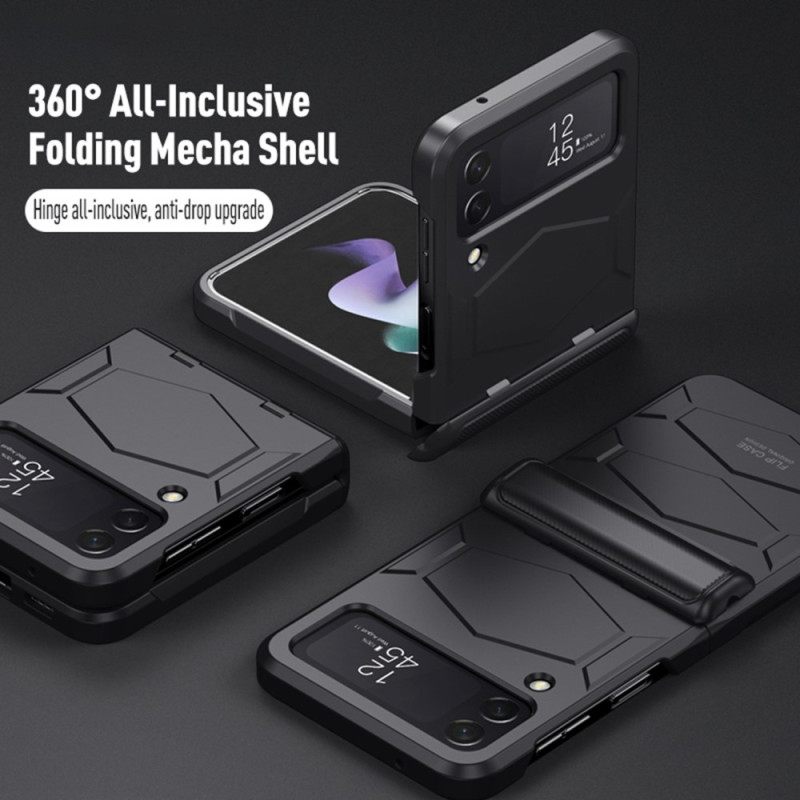 Kuori Samsung Galaxy Z Flip 4 Kotelot Flip Jäykkä Hunajakennomuotoilu