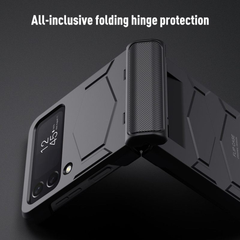 Kuori Samsung Galaxy Z Flip 4 Kotelot Flip Jäykkä Hunajakennomuotoilu