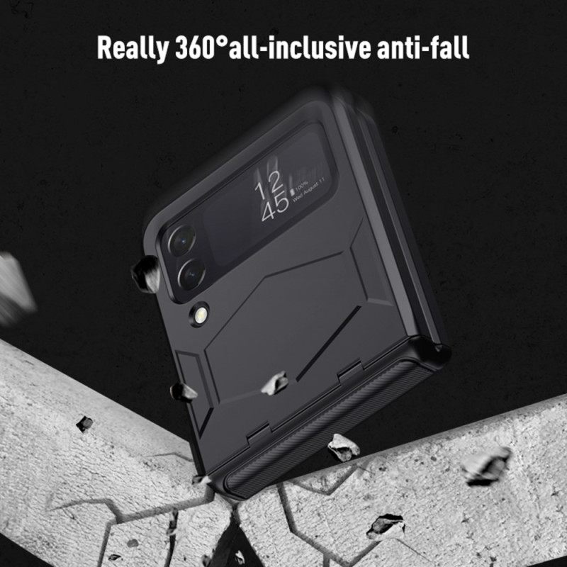 Kuori Samsung Galaxy Z Flip 4 Kotelot Flip Jäykkä Hunajakennomuotoilu