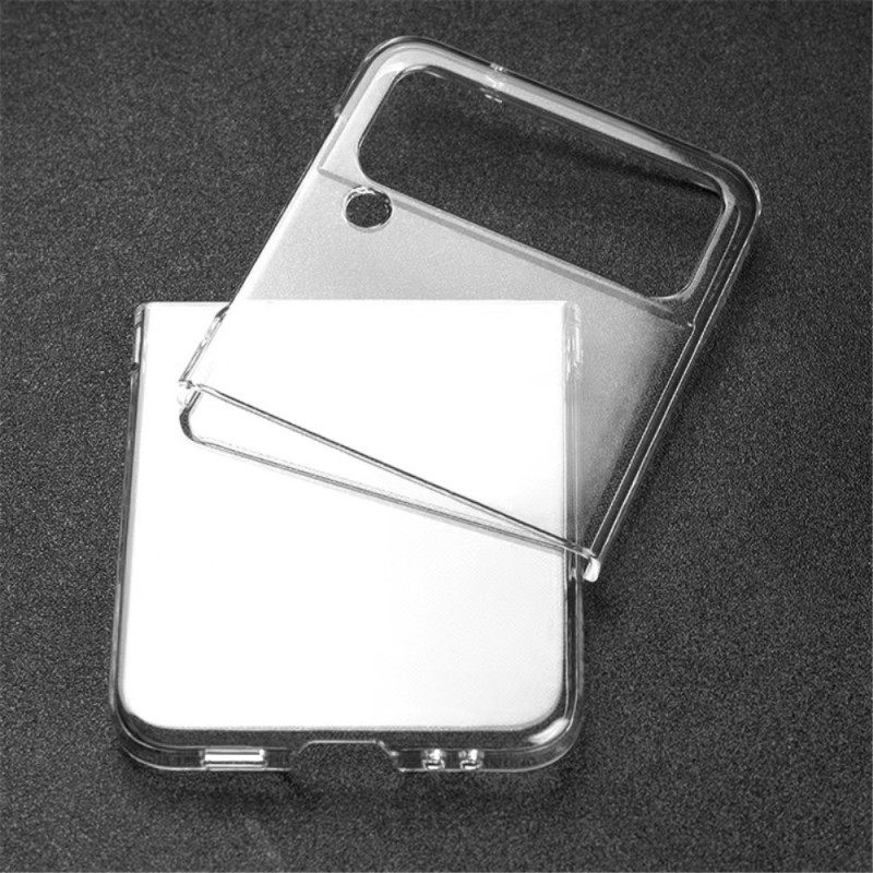 Kuori Samsung Galaxy Z Flip 4 Kotelot Flip Kirkas Muovi