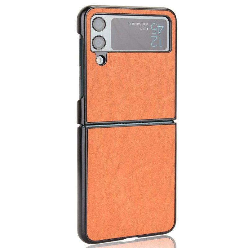 Kuori Samsung Galaxy Z Flip 4 Kotelot Flip Pehmeä Nahkaefekti