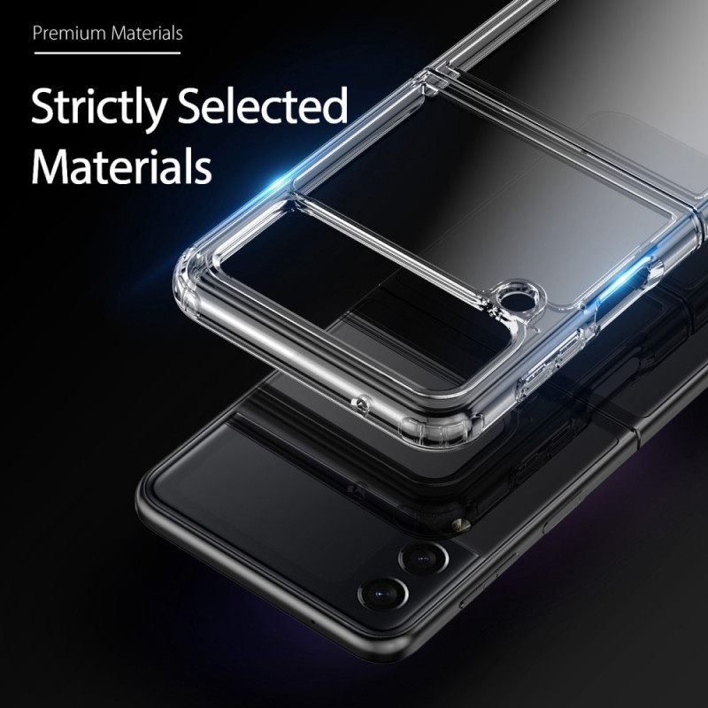 Kuori Samsung Galaxy Z Flip 4 Kotelot Flip Transparent Dux Ducis