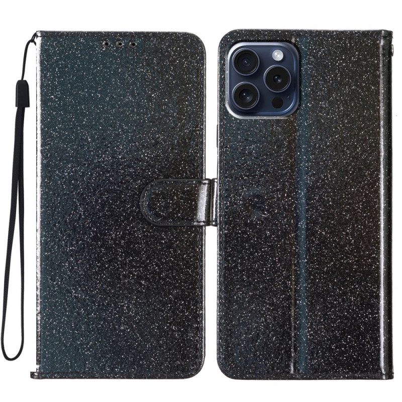Kotelot iPhone 16 Pro Max Glitteriä