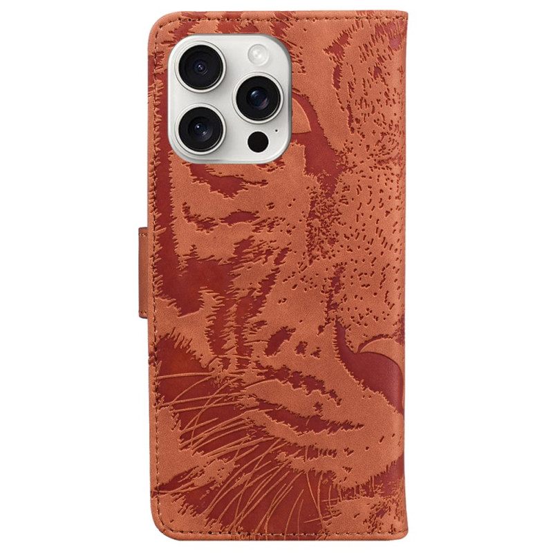 Kotelot iPhone 16 Pro Max Tiikerijalanjälki Suojakuori