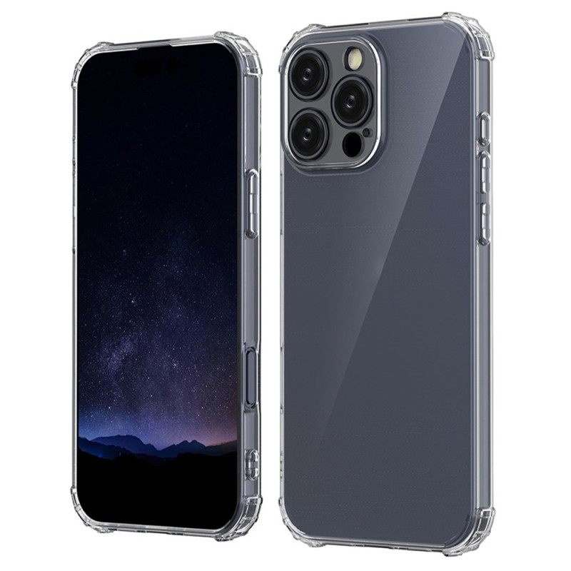 Kuori iPhone 16 Pro Max Läpinäkyvä Naarmuuntumaton