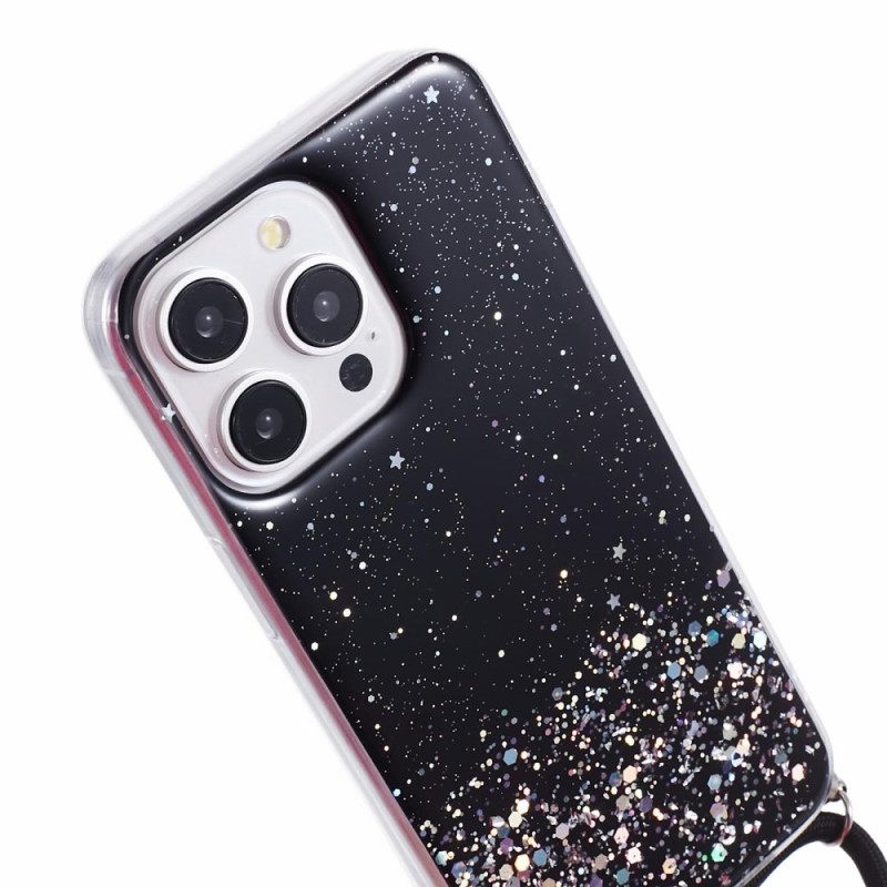 Kuori iPhone 16 Pro Max Paljetoitu Johto