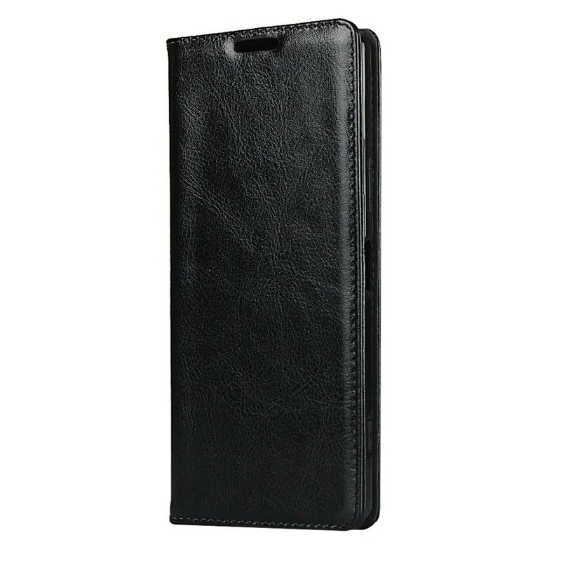Puhelinkuoret Sony Xperia 1 II Kotelot Flip Purity Aito Nahka