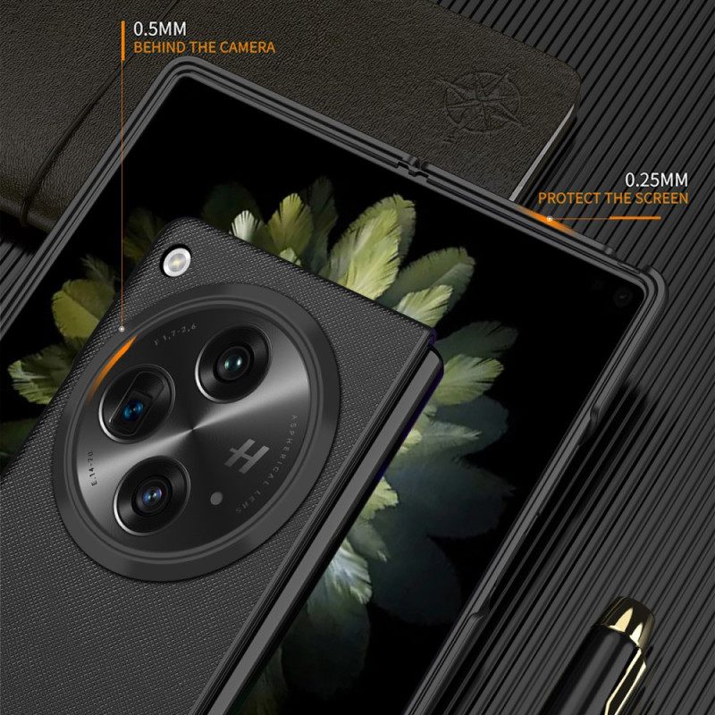 Case Oppo Find N3 Puhelinkuoret Avoin Kudottu Tekstuuri