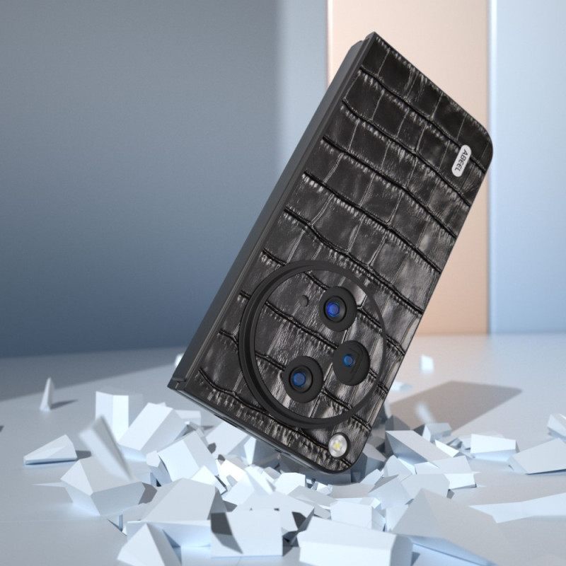 Kuori Oppo Find N3 Abeel Crocodile Skin Effect Suojakuori